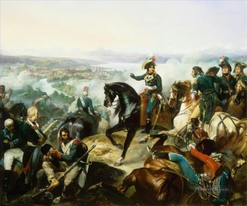  francois lienzo - Bataille de Zurich el 25 de septiembre de 1799 La batalla de Zurich por Francois Bouchot Guerra militar